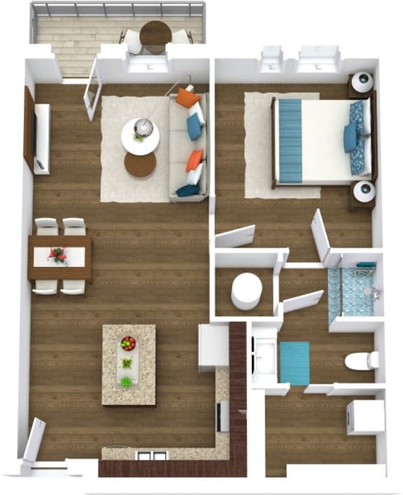 Floor Plans of Bricks at Waukee East in Waukee, IA